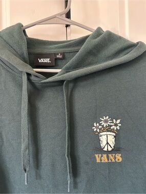 Vans Green Hooded Sweatshirt